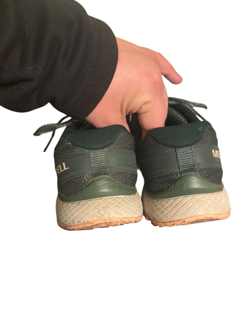 Womens Merrell Bare Access XTR Dragonfly Green Trail Shoes Size 7 - Picture 4 of 7